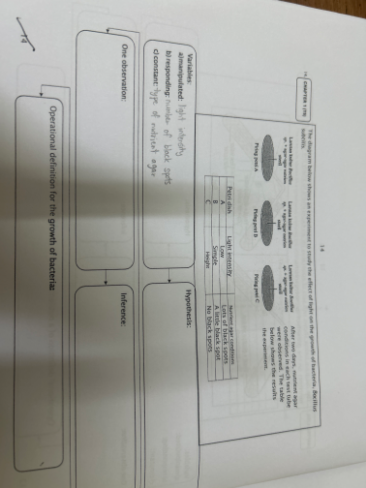 The diagram below shows an experiment to | StudyX
