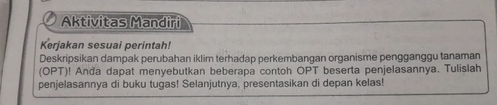 Kerjakan sesuai perintah! Deskripsikan