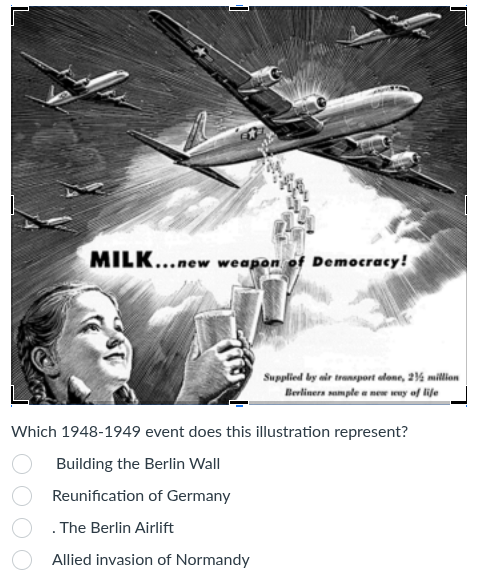 Which 1948-1949 event does this illustration | StudyX