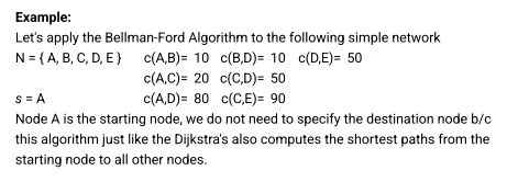 Example: Let's apply the Bellman-Ford | StudyX