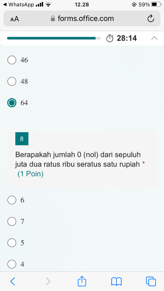 Berapakah jumlah 0 (nol) dari sepuluh juta | StudyX