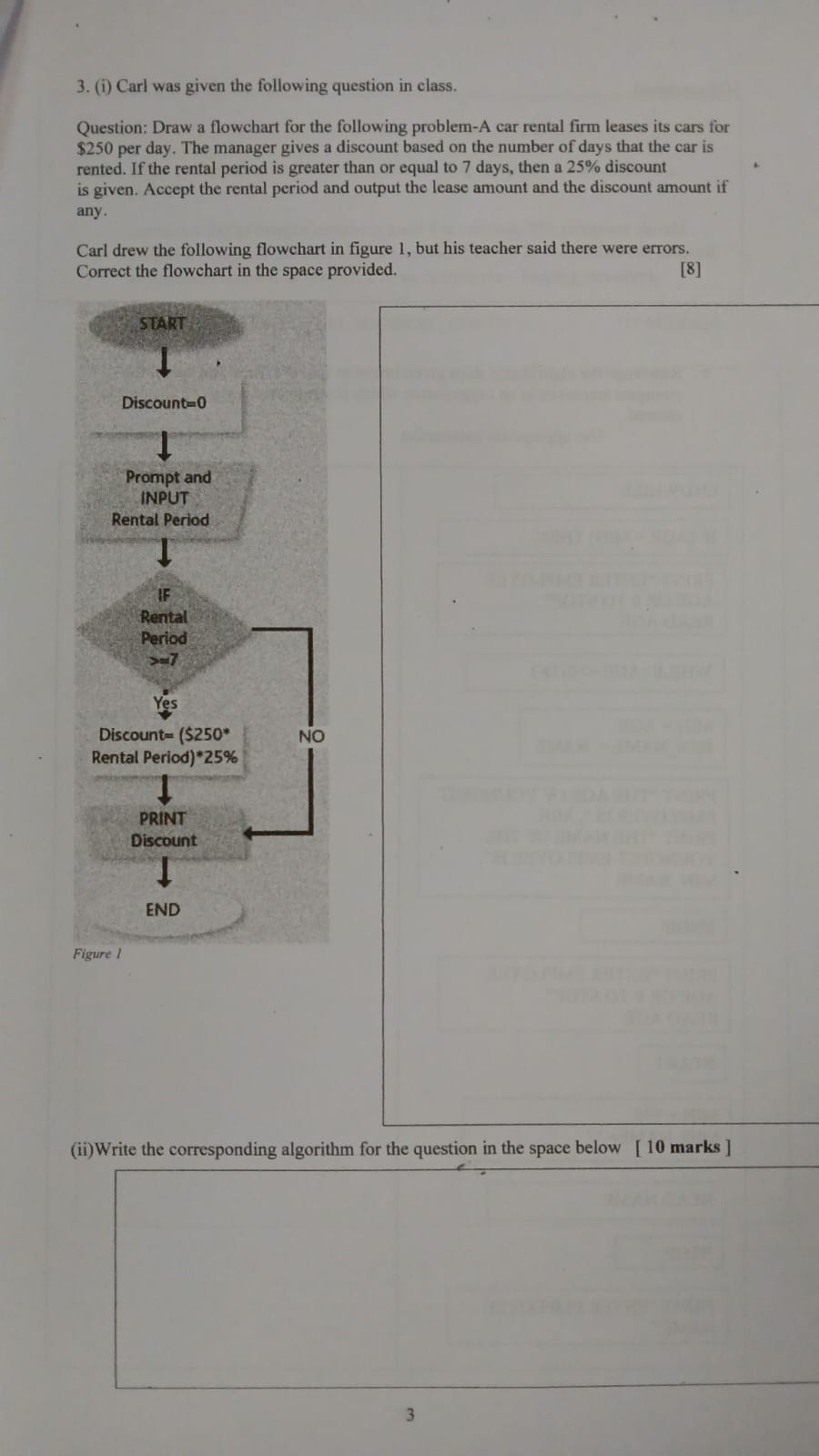 Question: Draw a flowchart for the following | StudyX