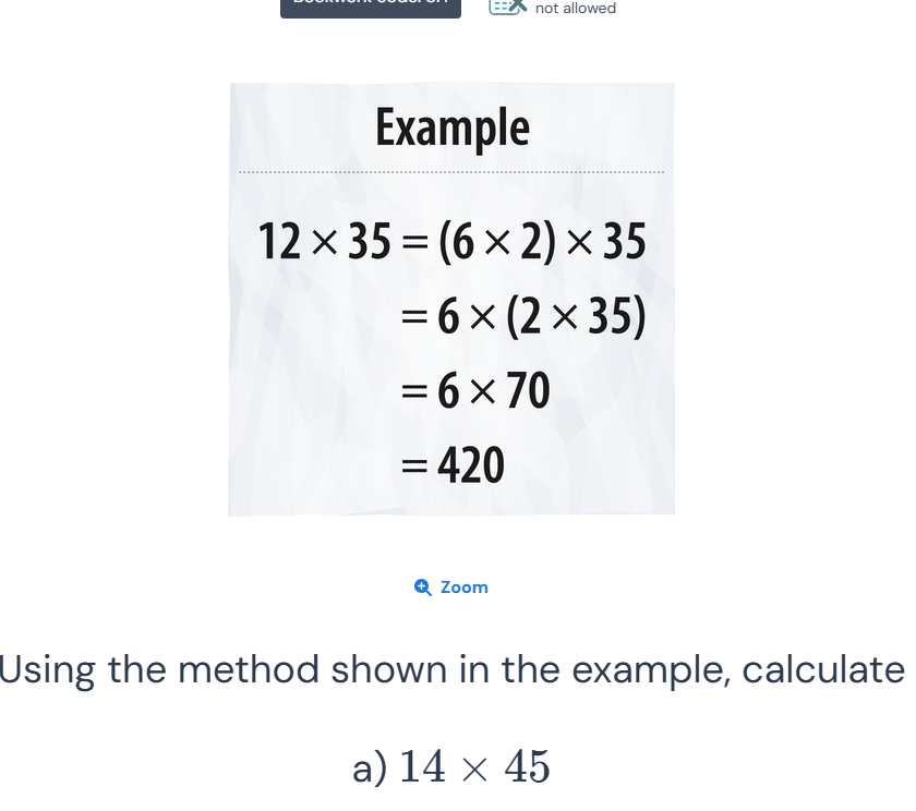 Example $12 35 = (6 2) 35$ $= 6 (2 | StudyX