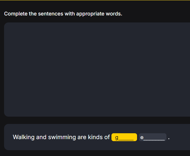 Complete the sentences with appropriate | StudyX