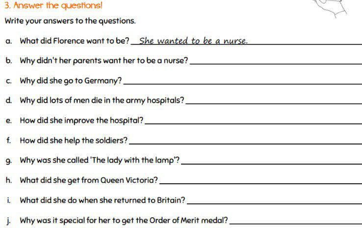 Written Answer The Questions 3 Answer the questions Write your answers to | StudyX