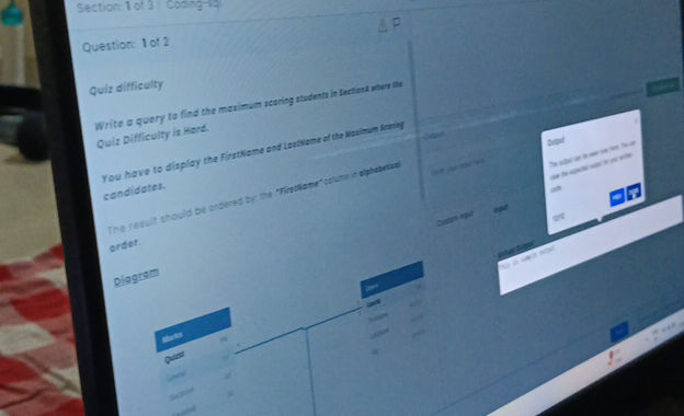 Section 1 of 3 Coding-14 Question 1 of 2 | StudyX