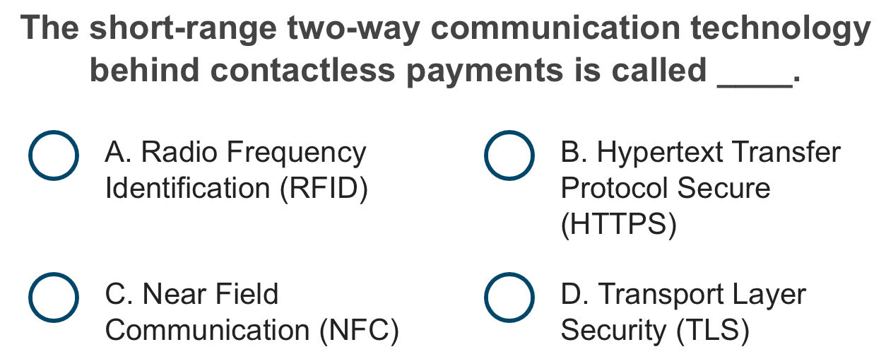 The short-range two-way communication