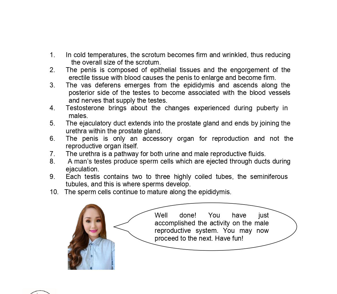 1 In cold temperatures the scrotum becomes | StudyX