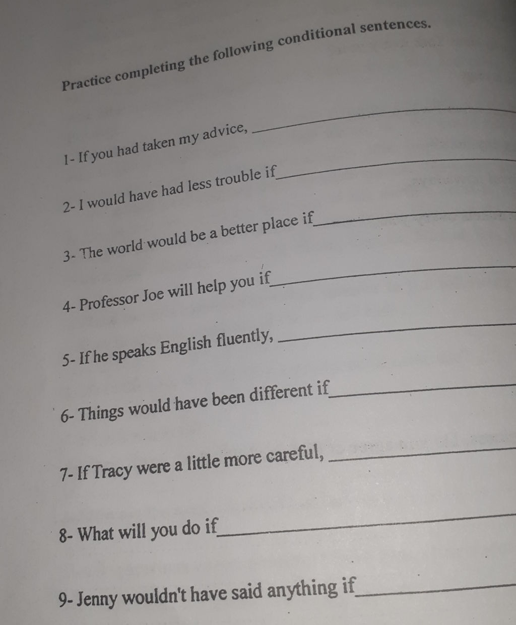 Practice completing the following | StudyX