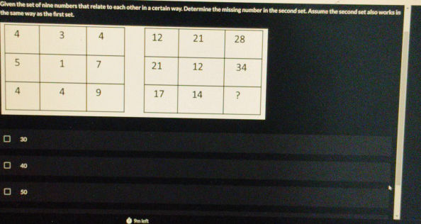 Given the set of nine numbers that relate to | StudyX