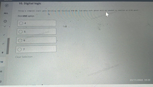 10 Digital logic Design a complex logic gate | StudyX