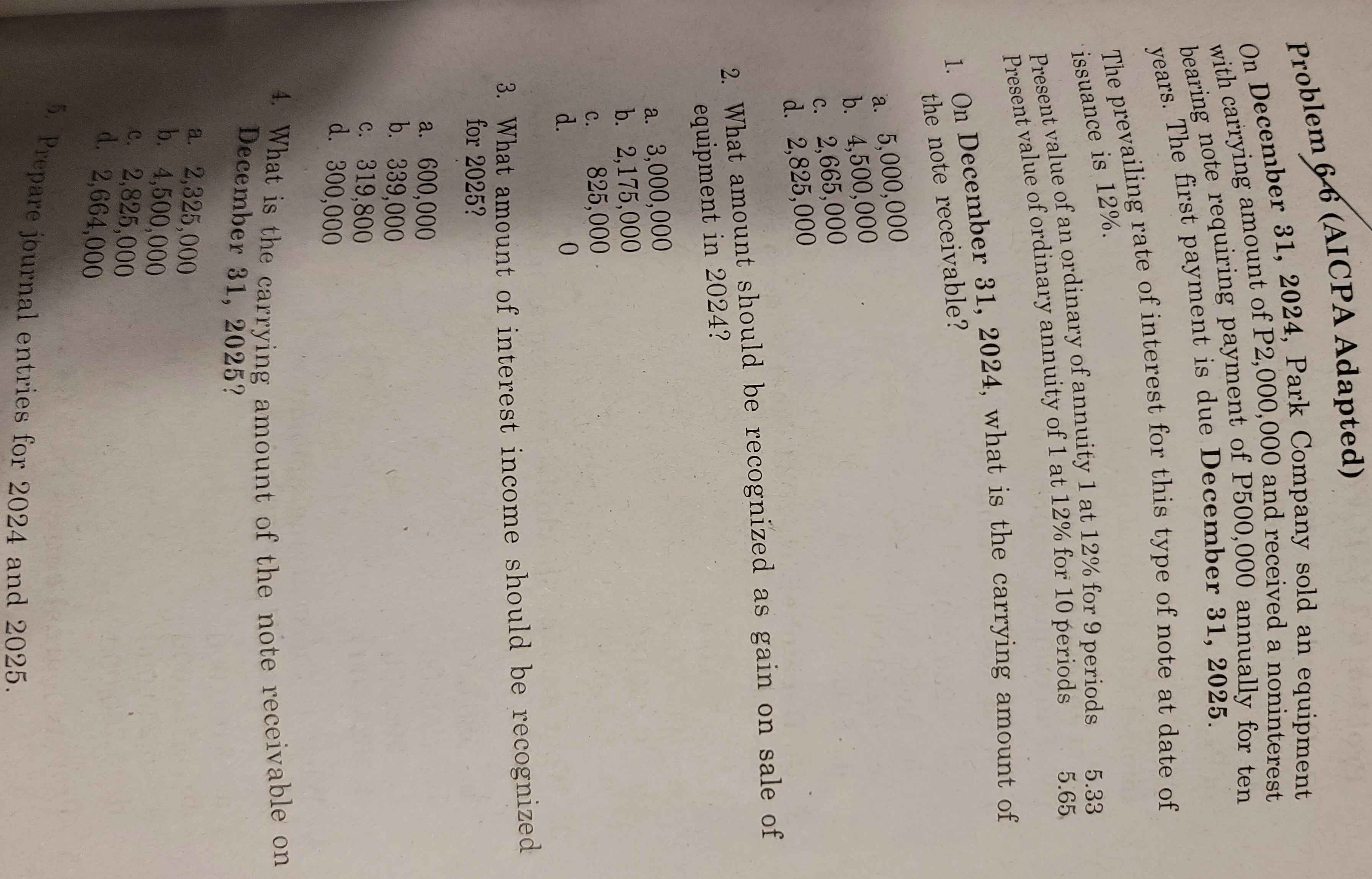 SOLVED C PROBLEM 6 13 AICPA ADAPTED ON DECEMBER 31 2020 visual data 3