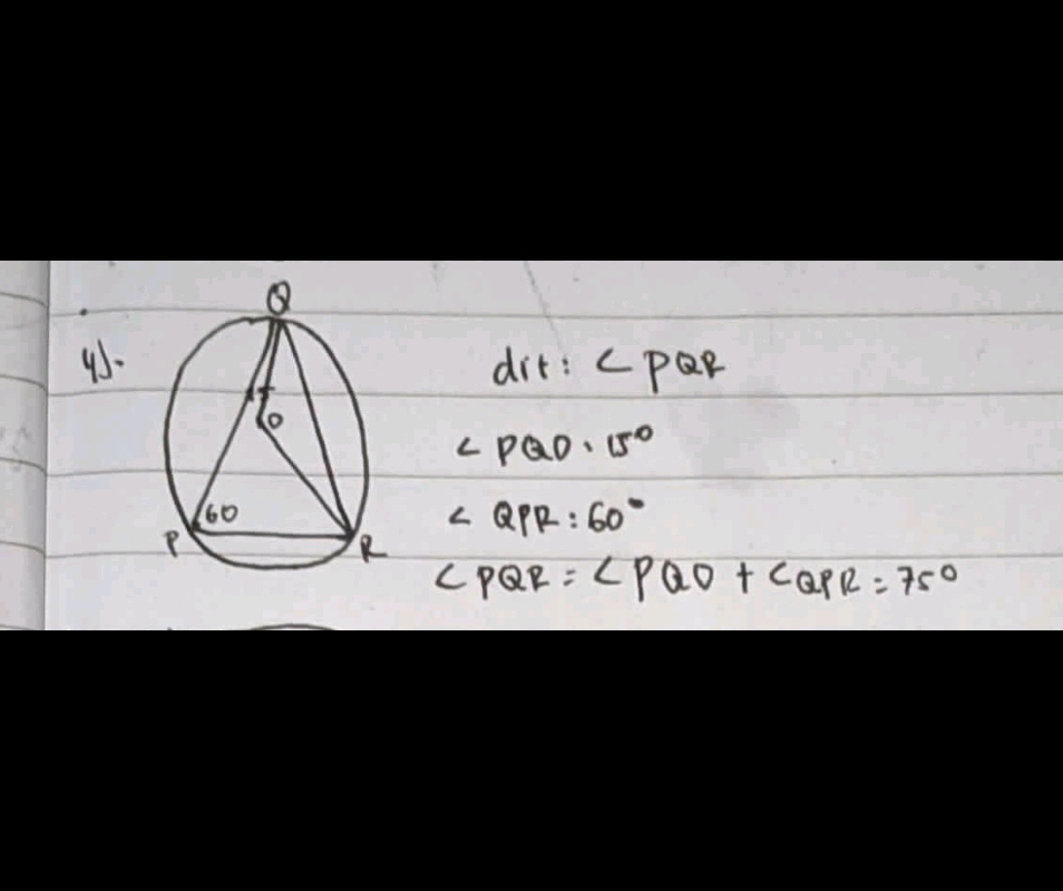 Pqr Angular Rates Find the value of angle PQR in the given | StudyX