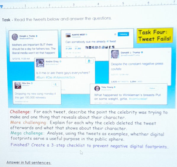 Task Read the tweets below and answer the | StudyX