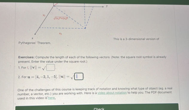 Exercises Compute the length of each of the