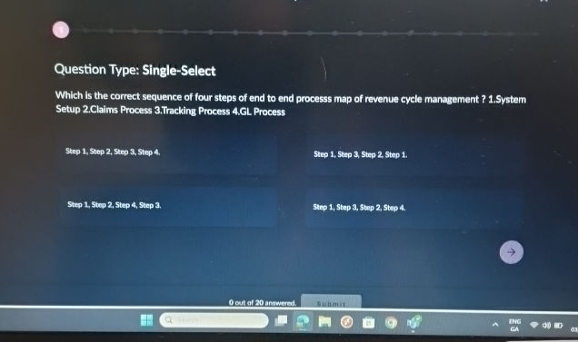 Question Type Single-Select Which is the