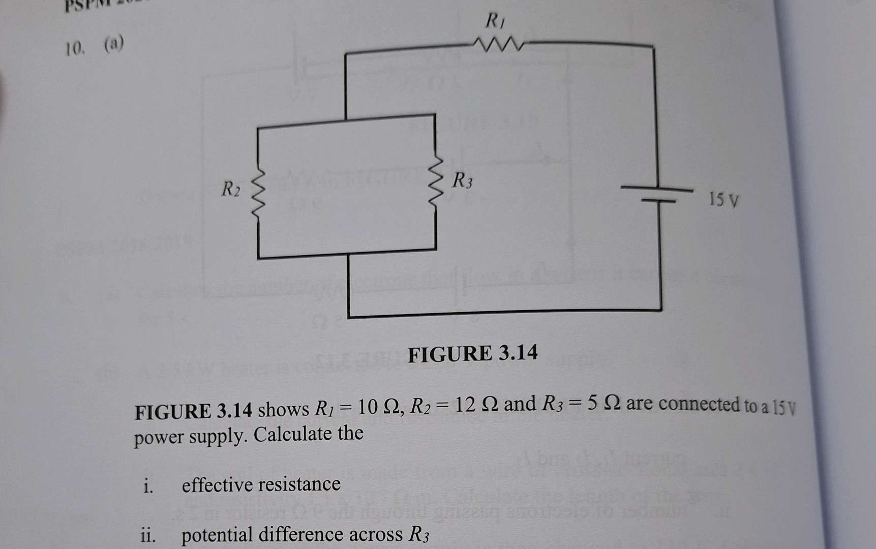 R1 R2 R3 Liquid FIGURE 314 shows R1 = 10 R2 = 12 and R3 = | StudyX