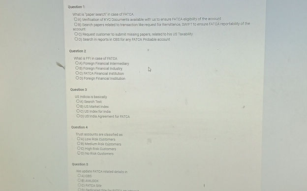 Question 1 What is paper search in case of | StudyX