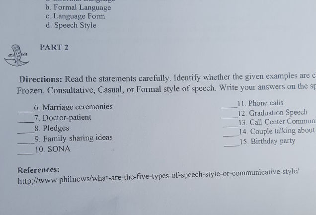 Directions Read the statements carefully | StudyX