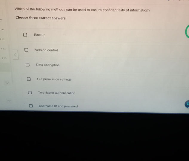 Which of the following methods can be used