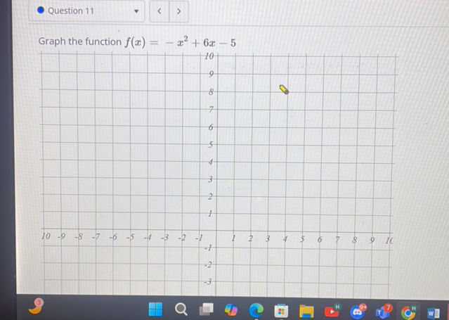 Graph the function f x x2 6x 5