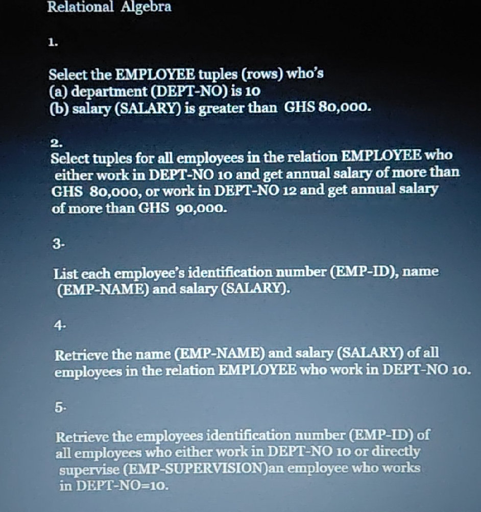 Retrieve the employees identification number