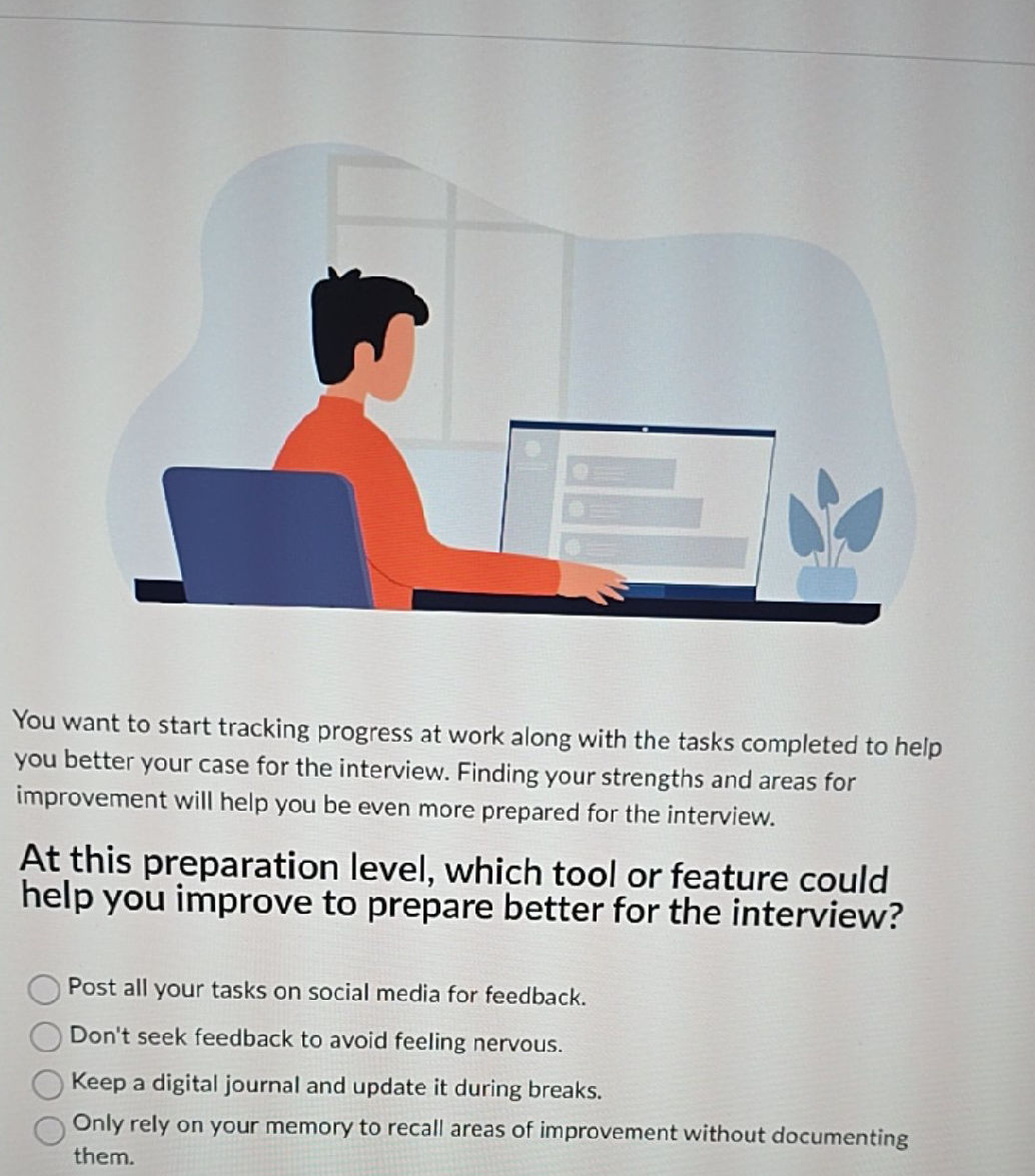 You want to start tracking progress at work