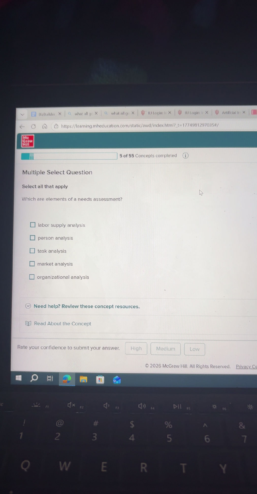Multiple Select Question Select all that