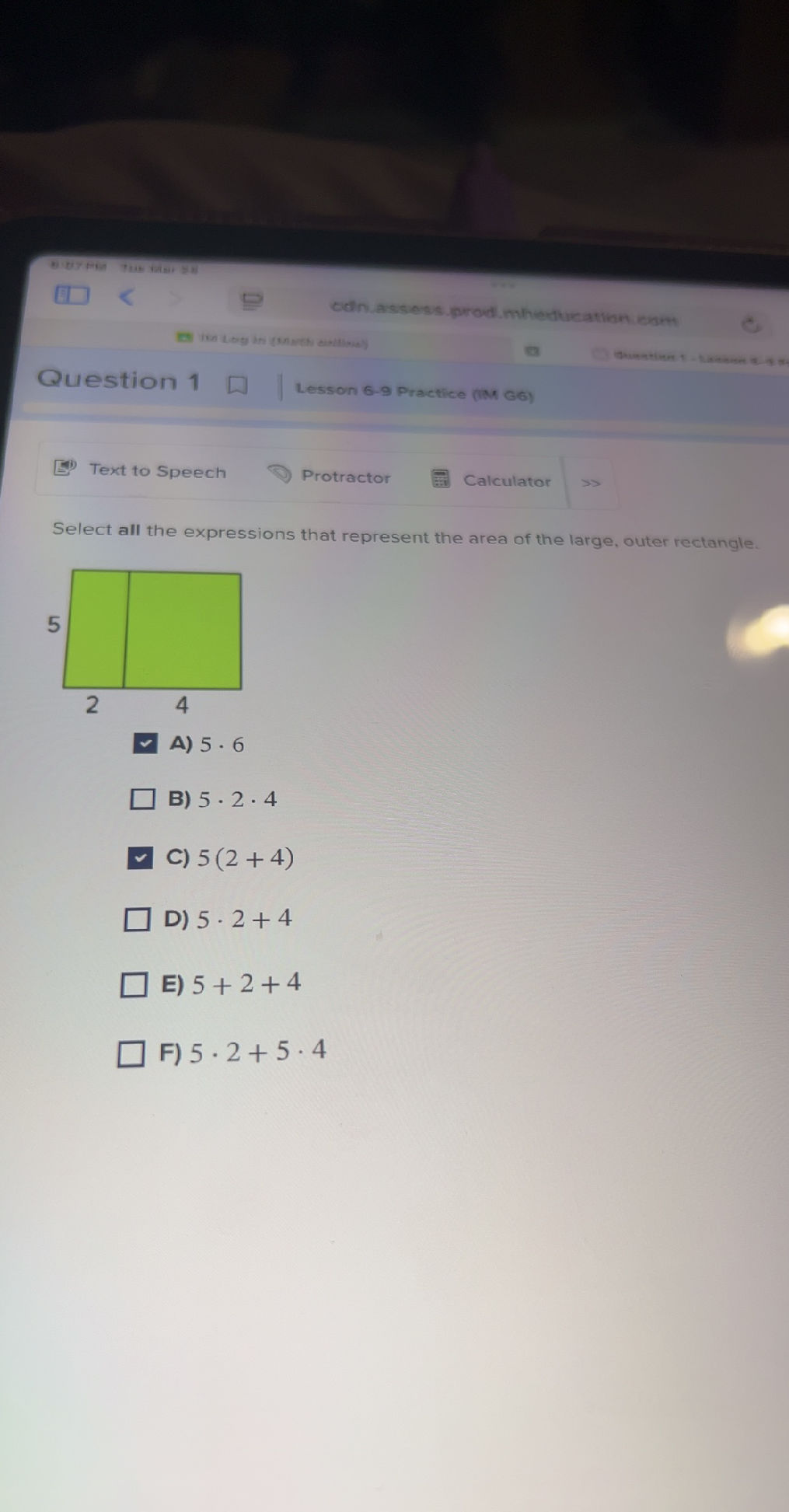 Select all the expressions that represent