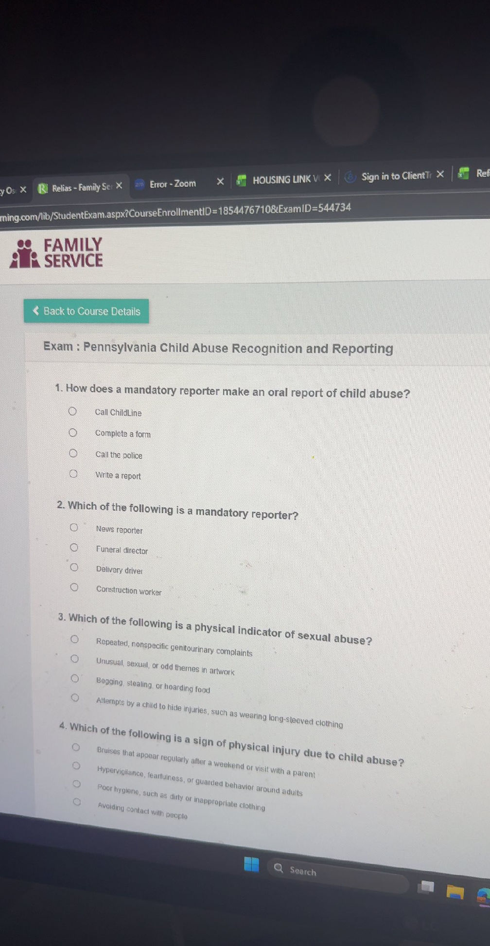 How does a mandatory reporter make an oral