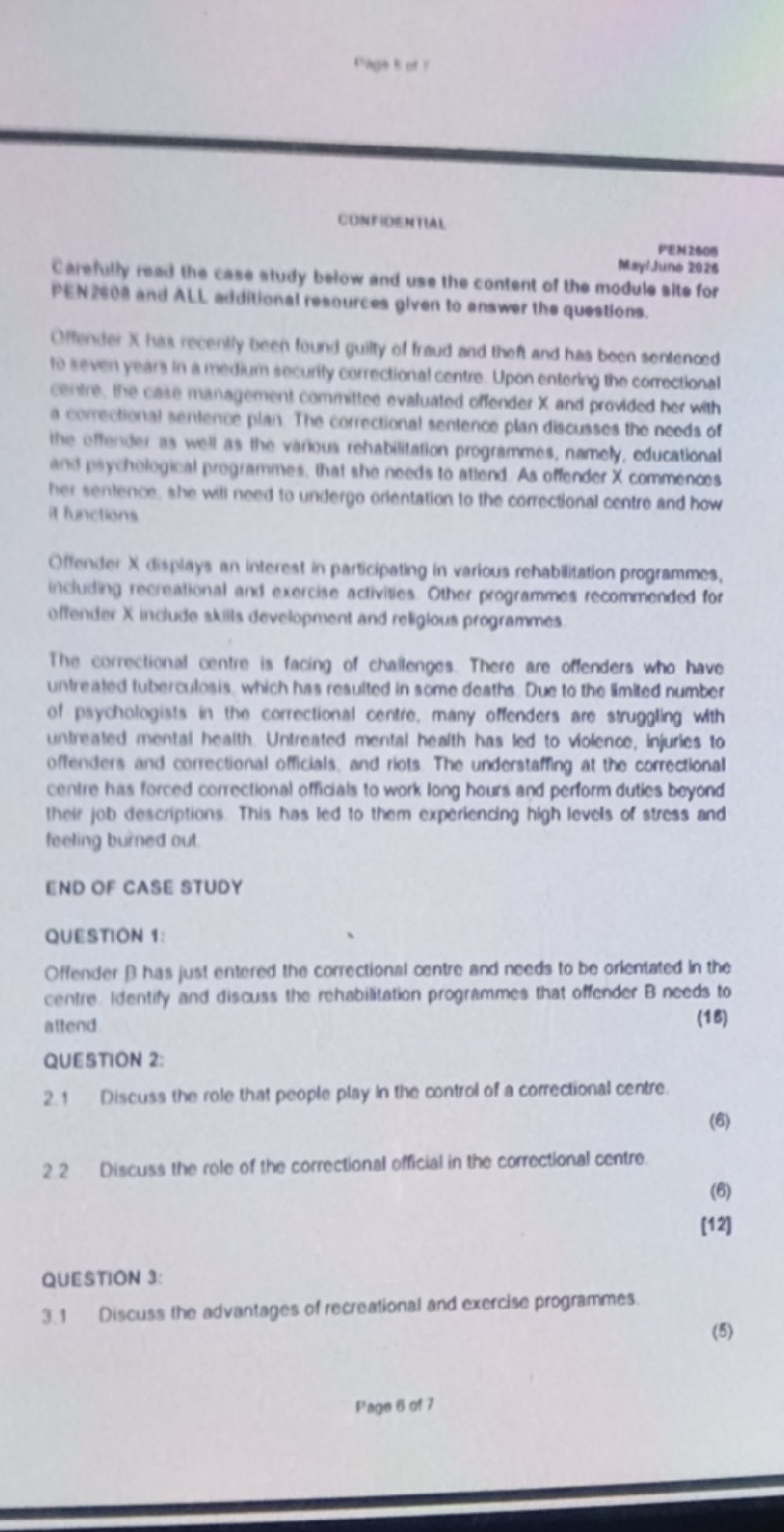 Carefully read the case study below and use