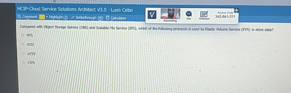 Compared with Object Storage Service (OBS)