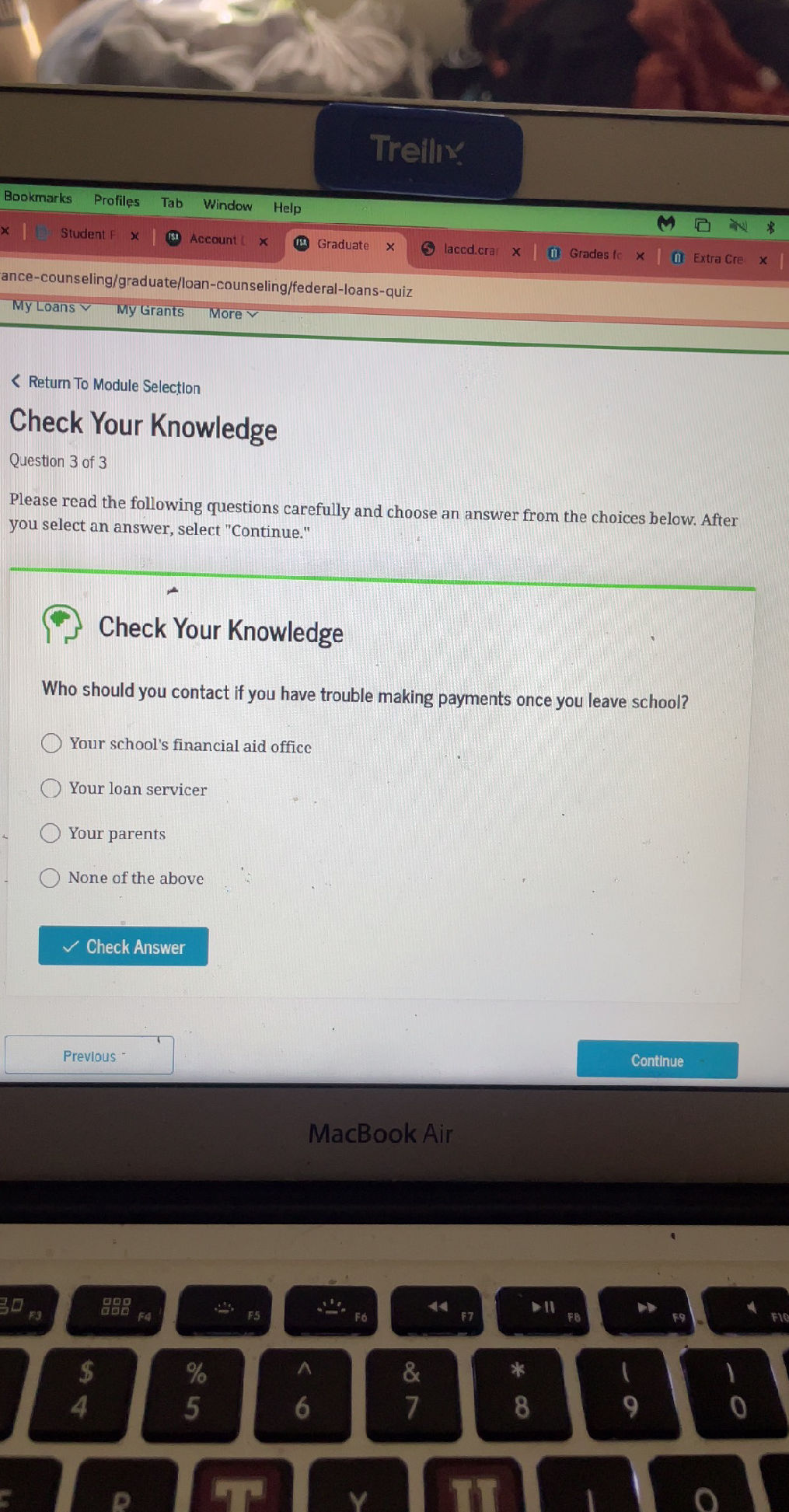 Cknowledge Check Image Check Your Knowledge Question 3 of 3 Who