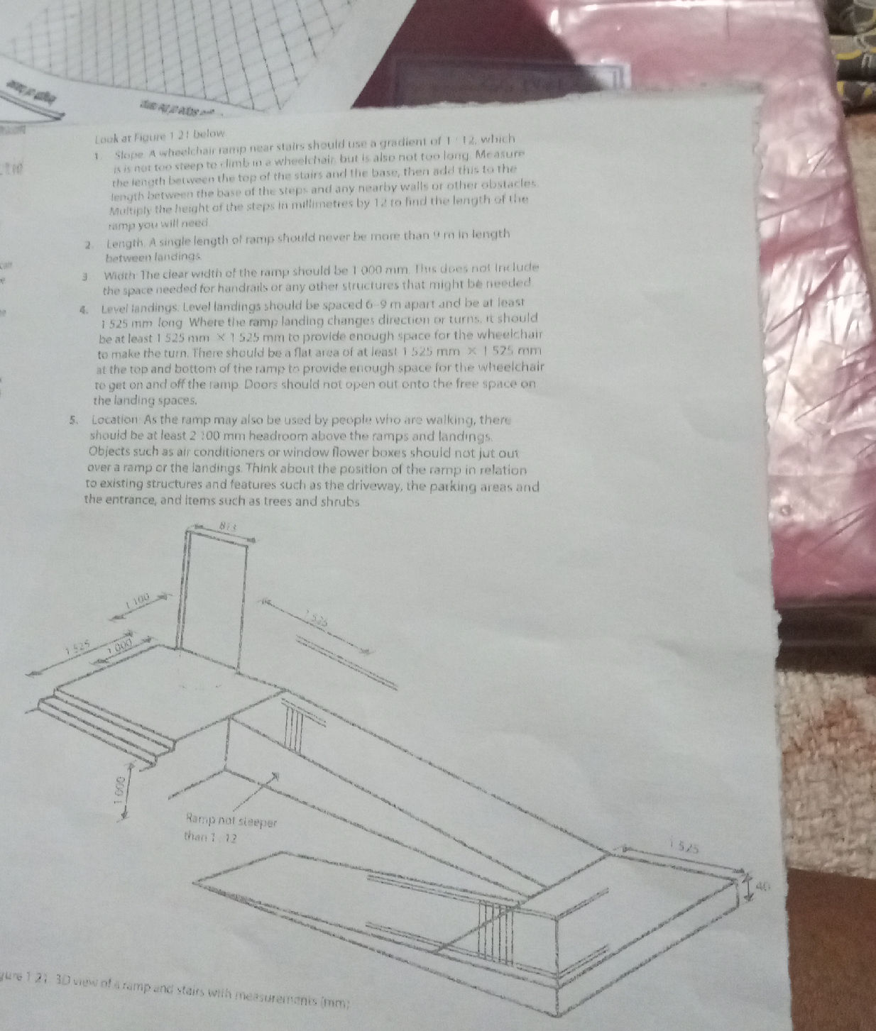 Look at Figure 1.21 below. 1. Slope: A | StudyX