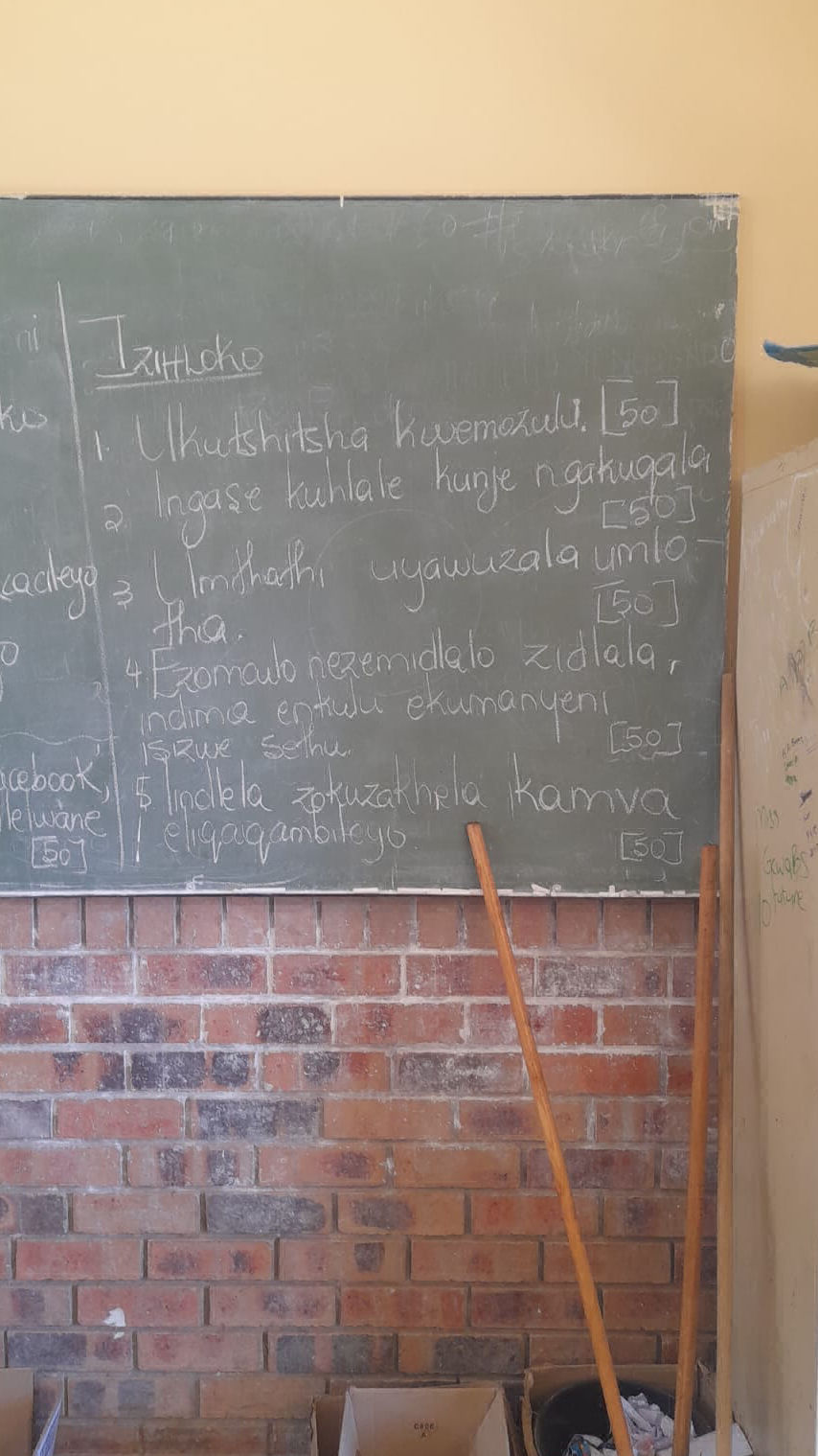 Izithoko 1. Ukutshitsha kwemozulu. [50] 2. | StudyX