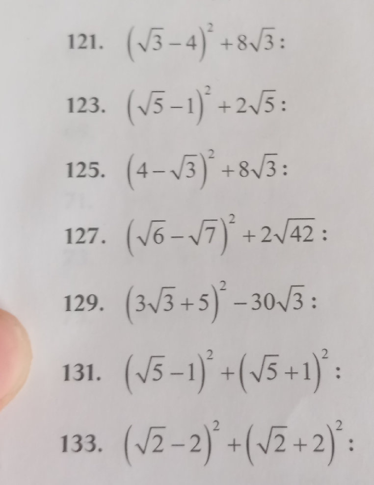 Calculate $(√2-2)^2+(√2+2)^2$ | StudyX