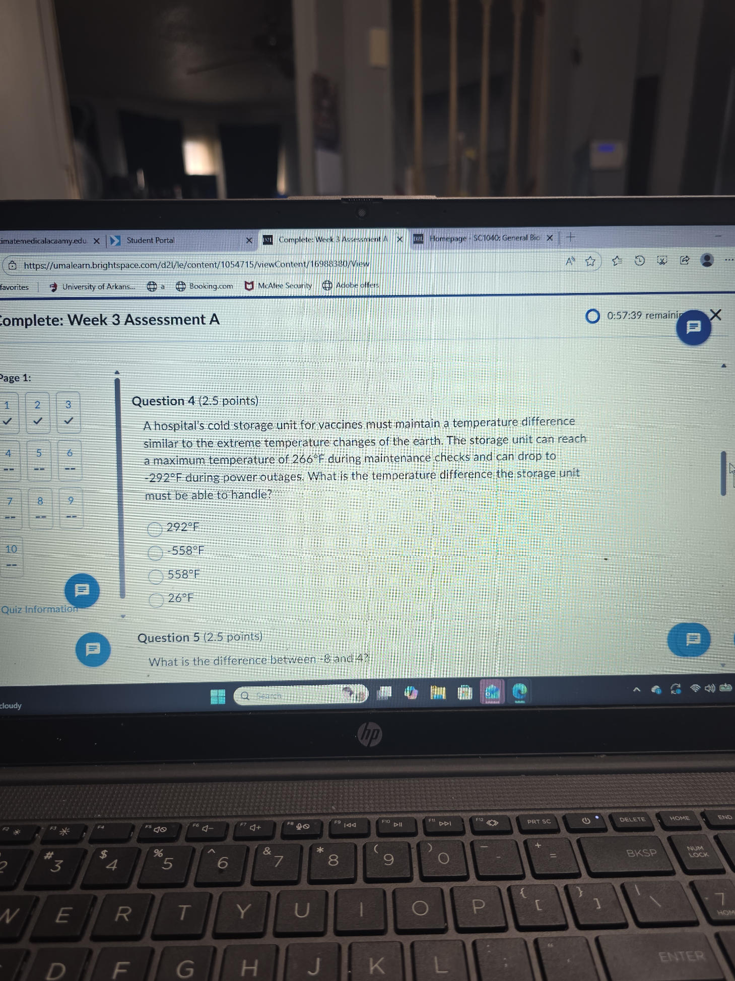 Question 5 (2.5 points) What is the | StudyX