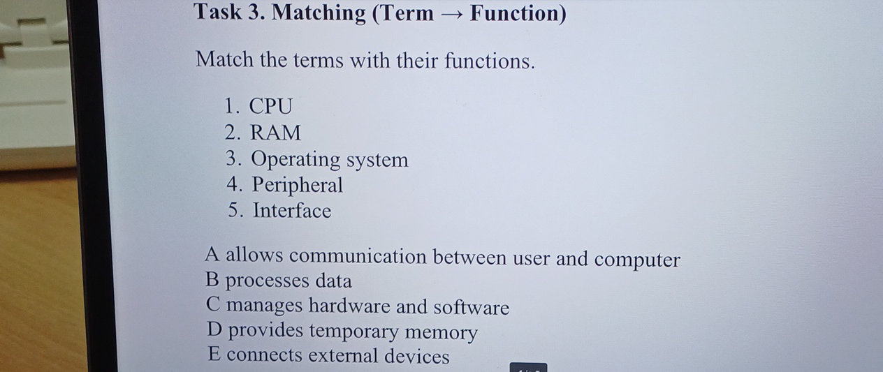 Match the terms with their functions. 1. | StudyX