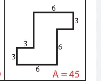 The figure shows an L-shaped polygon with | StudyX
