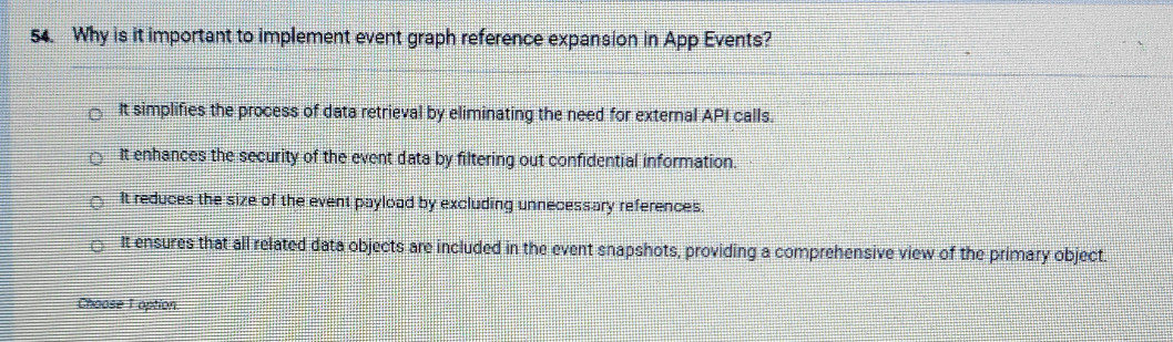 Why is it important to implement event graph | StudyX