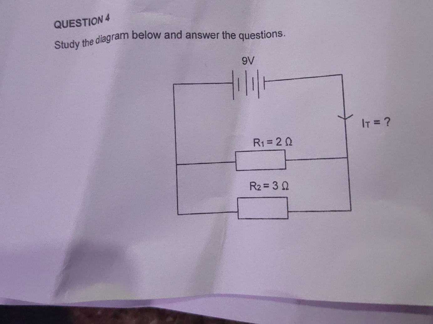 Study the diagram below and answer the | StudyX