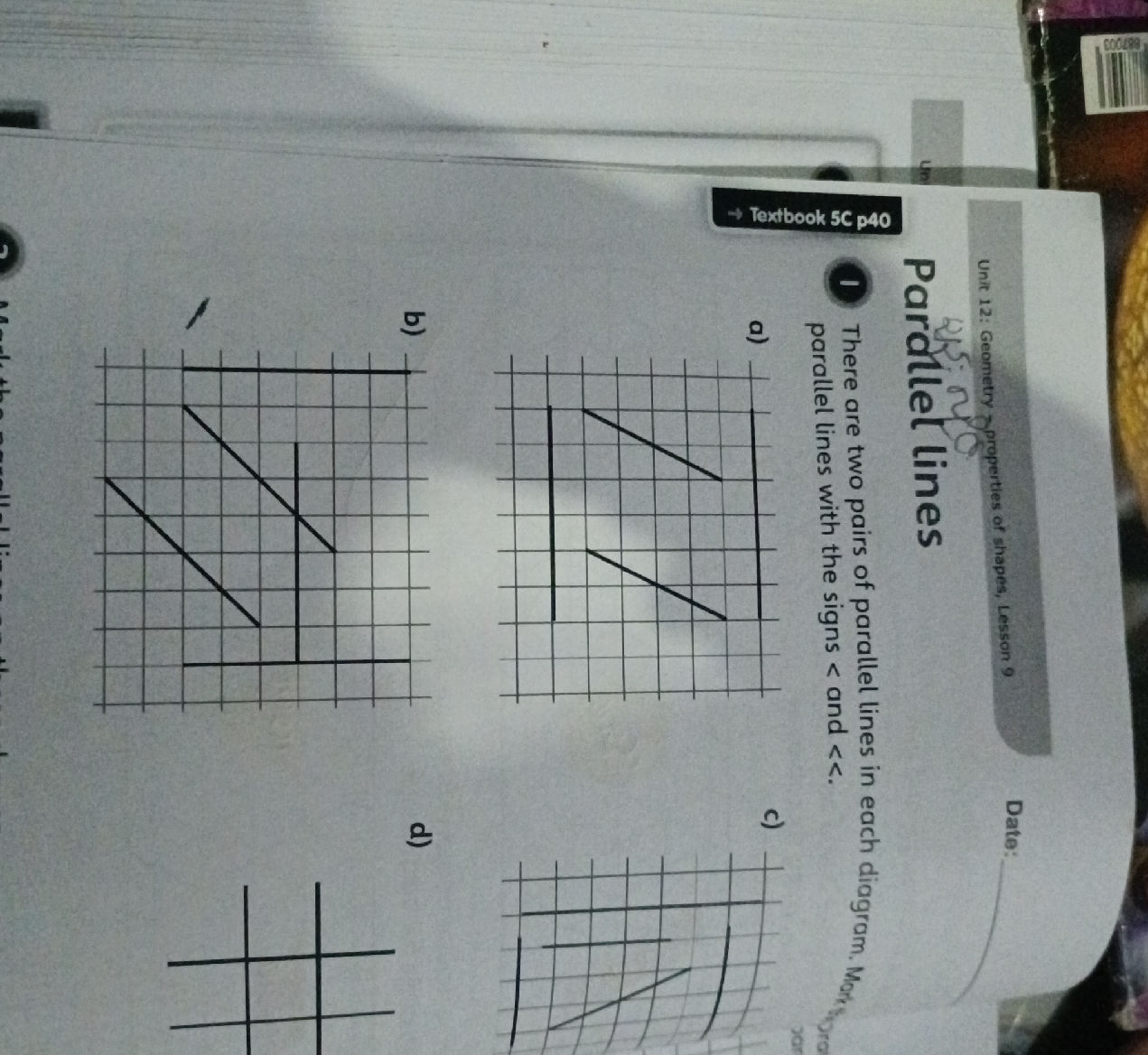 There are two pairs of parallel lines in | StudyX