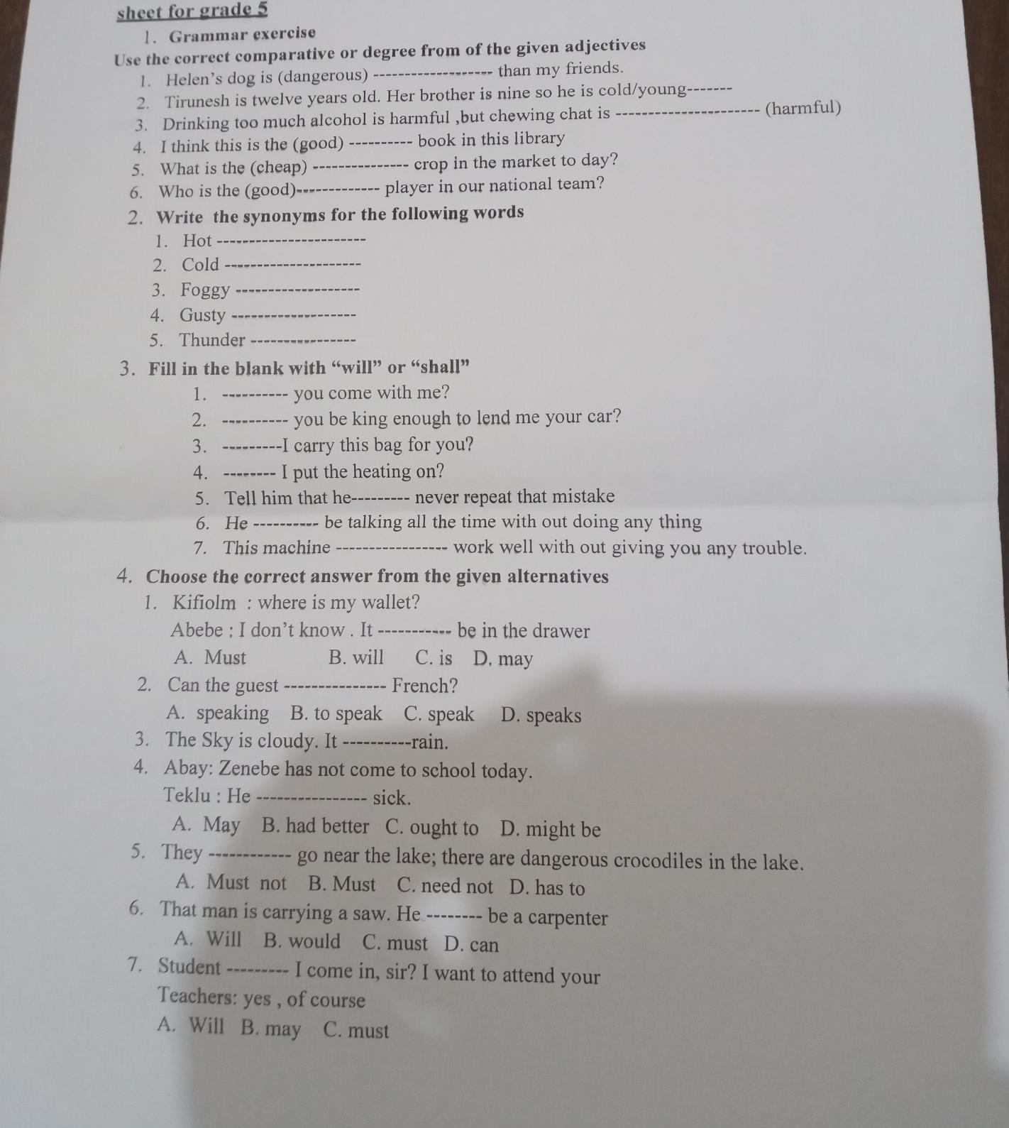 4. Choose the correct answer from the given | StudyX