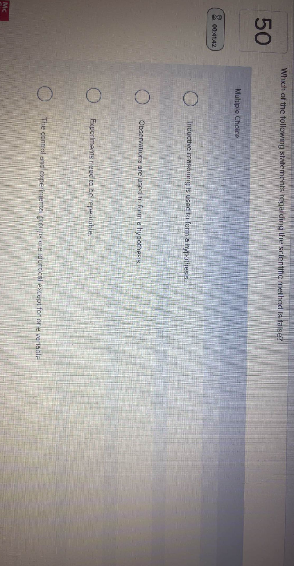 Which of the following statements regarding | StudyX