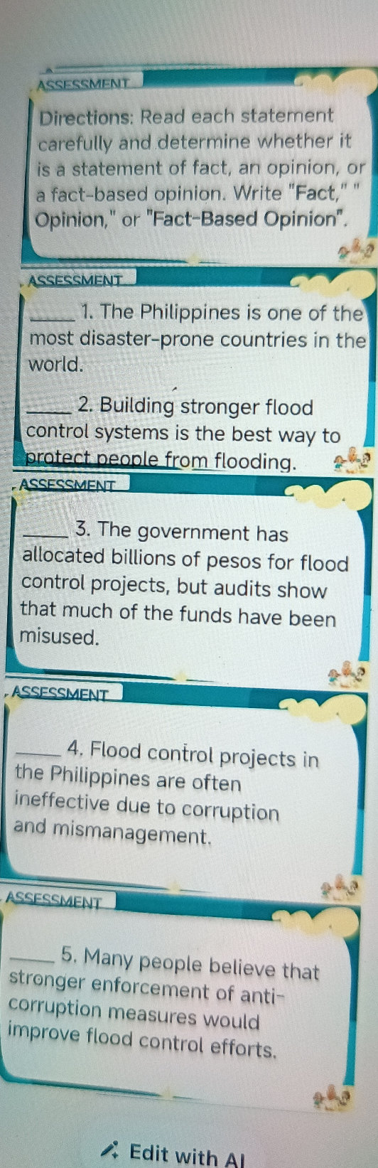 2. Building stronger flood control systems | StudyX
