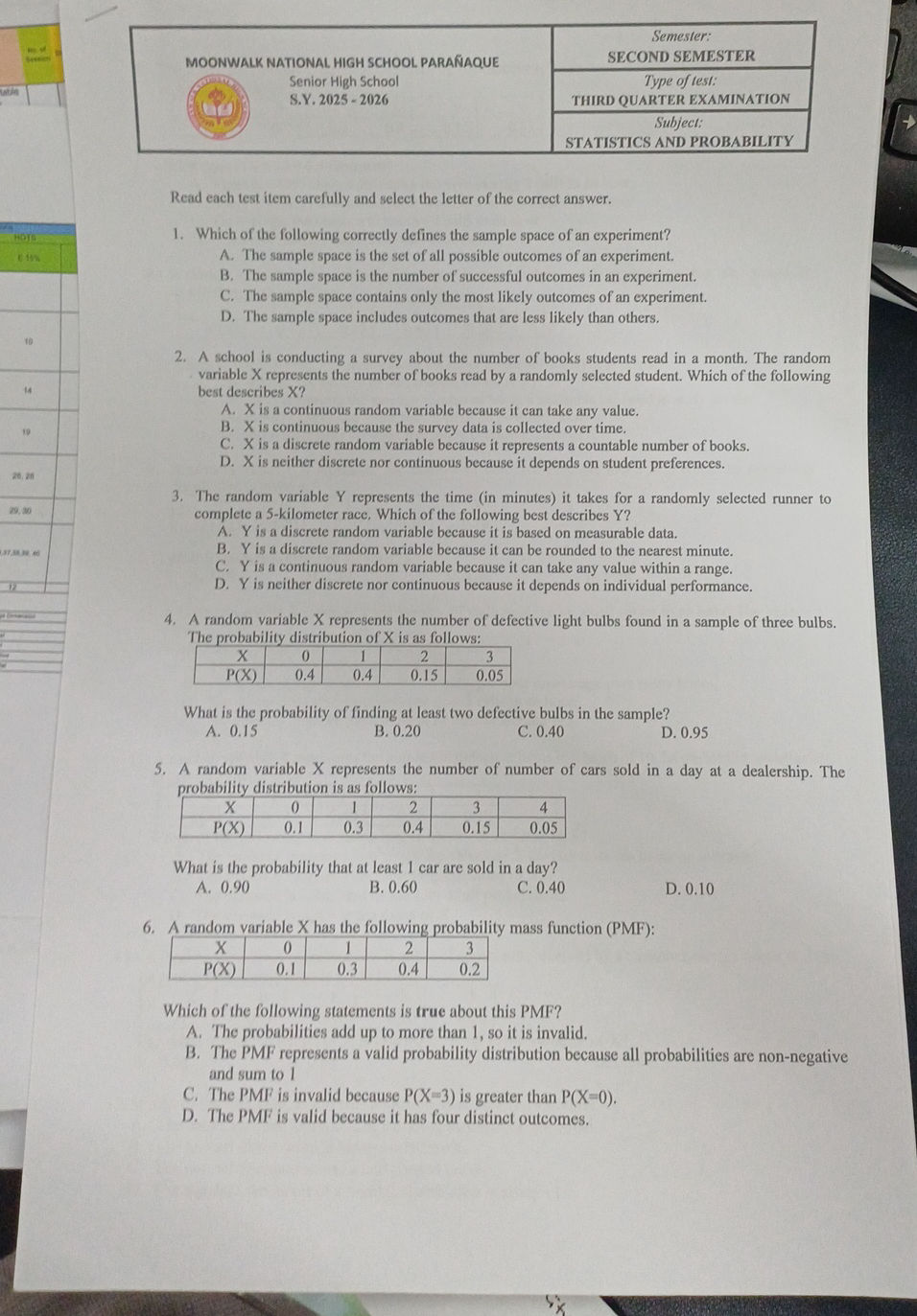 A school is conducting a survey about the | StudyX