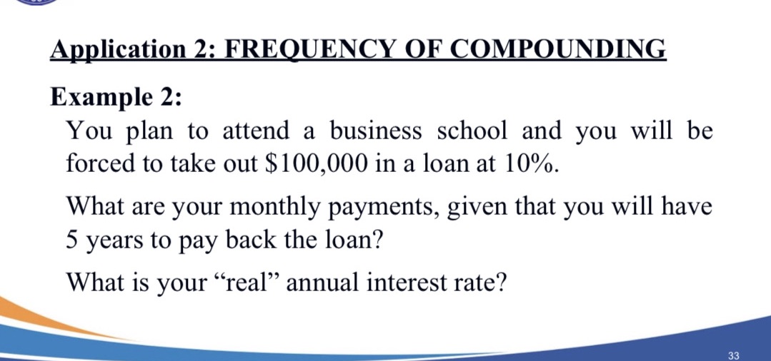 Csec Compounding Example Application 2: FREQUENCY OF COMPOUNDING | StudyX