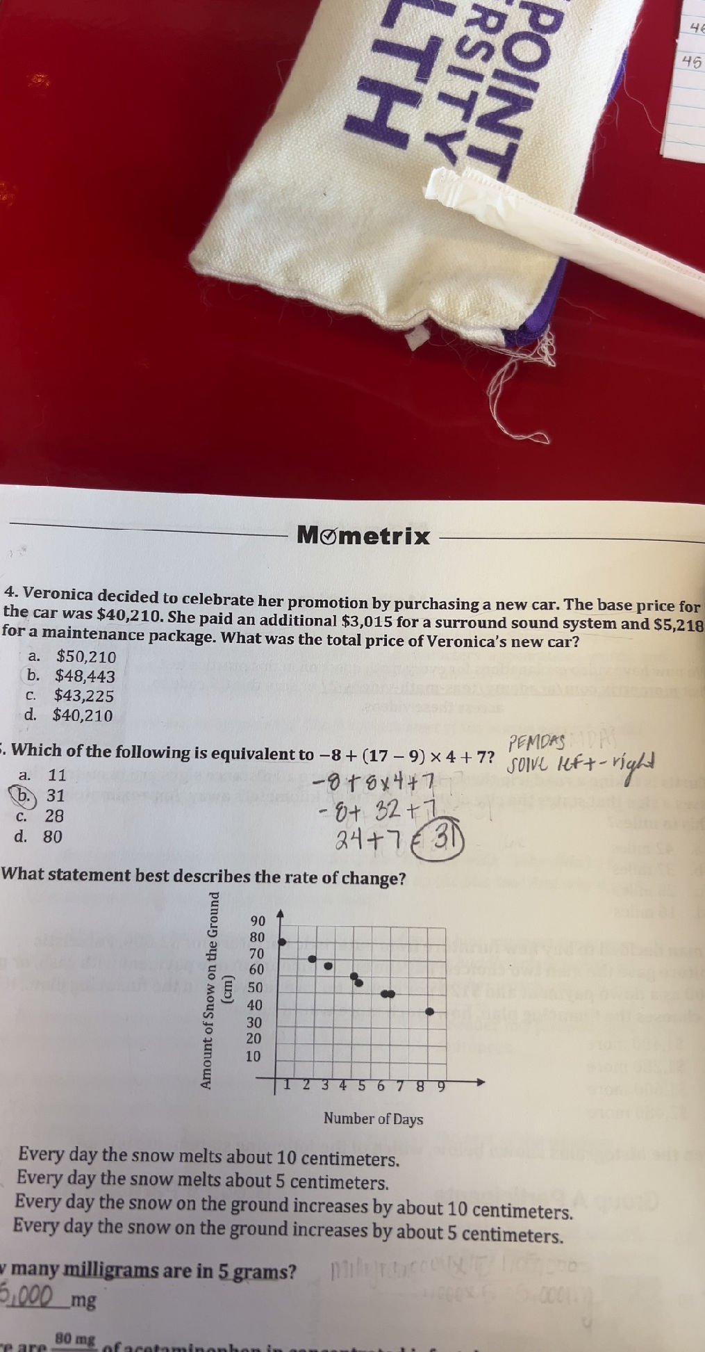 What statement best describes the rate of | StudyX