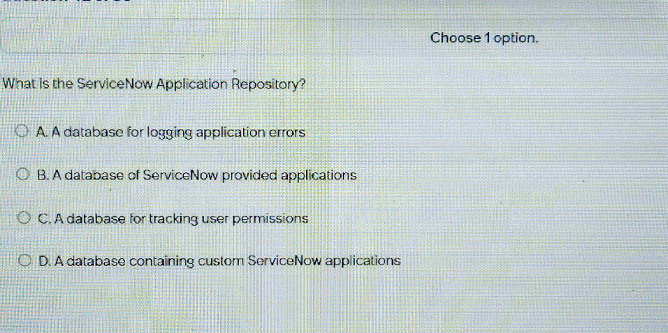 What is the ServiceNow Application