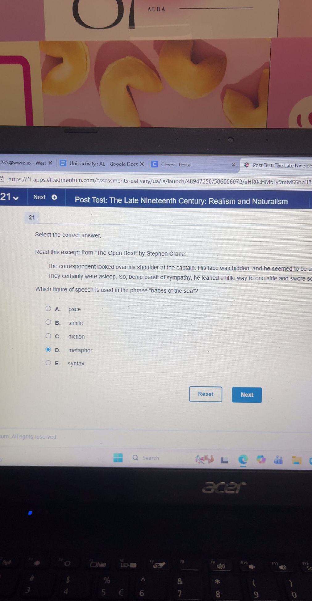 Select the correct answer. Read this | StudyX